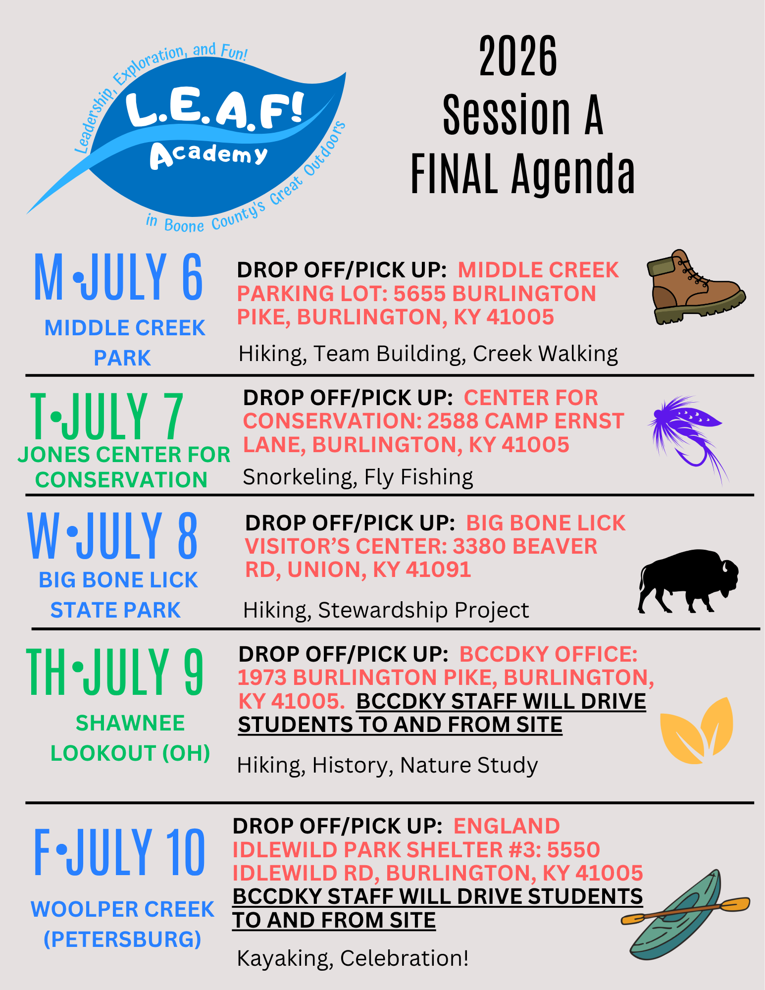 LEAF 2026 Agenda