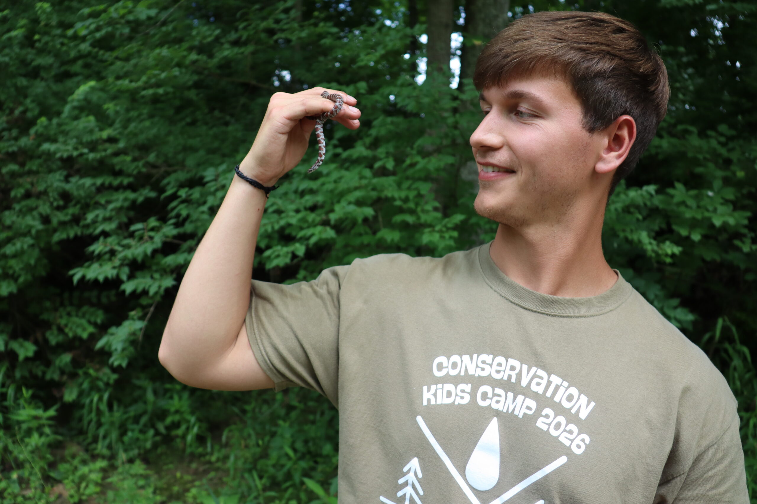 Maxwell and his snake friend