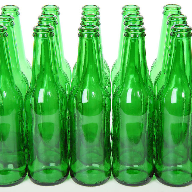 glass bottles